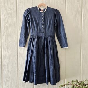 Vintage Original-Lanz Innsbruck Baumwolle Drindle Made in Austria Girls 11/12